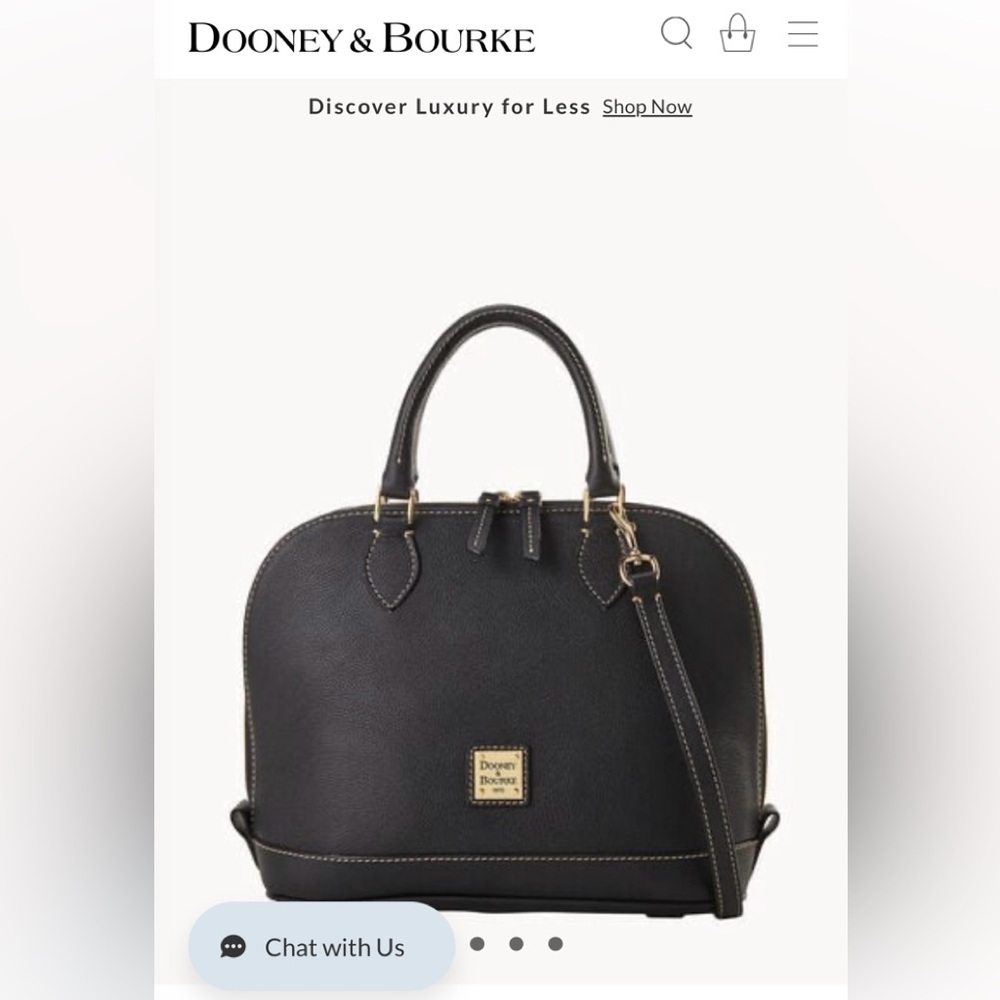 Dooney & Bourke Black Leather Handbag